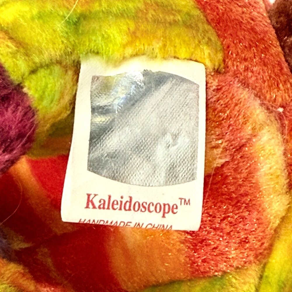 Ty Beanie Baby Kaleidoscope Cat Plush Multicolor Collectible Plush Cat All Tags - Picture 12 of 12